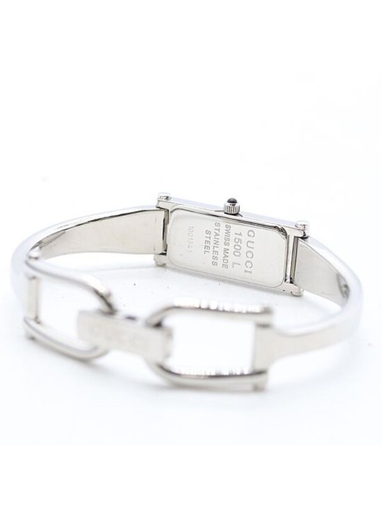 Gucci Bangle Watch SS Quartz Black Dial main image 2
